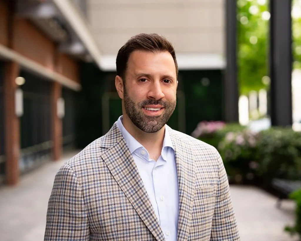 Kirk Licata in the Licata Financial Design office